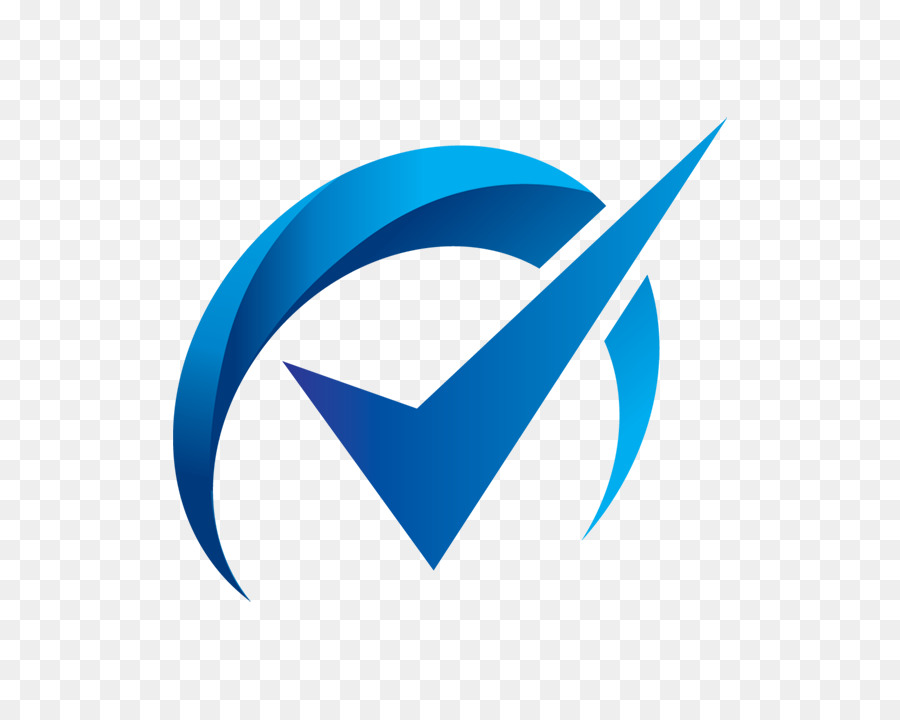 Blue Check Mark png download.