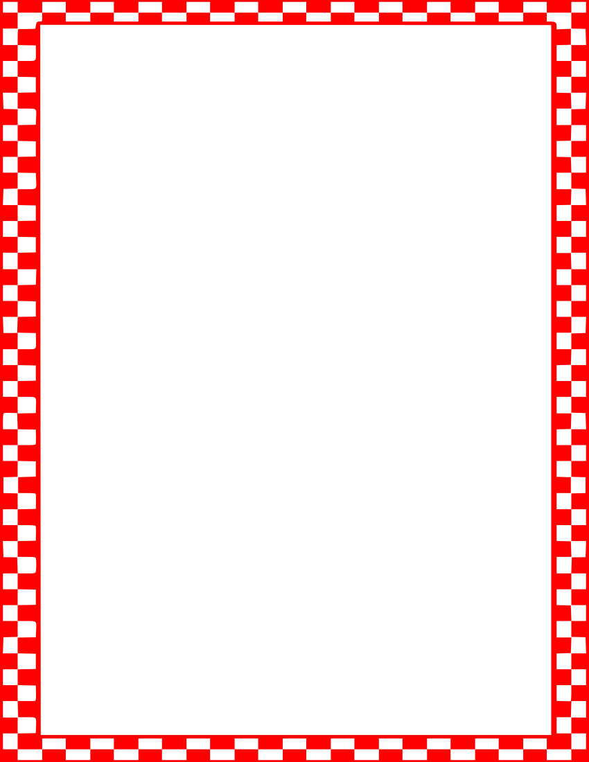 Free download Checkerboard Border Clip Art [850x1100] for.