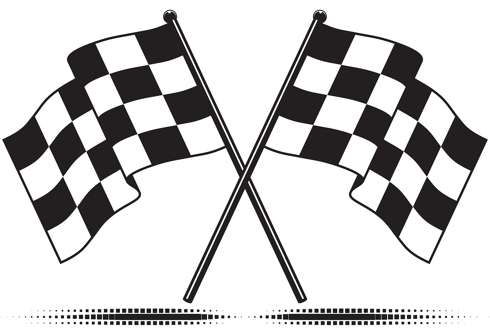 download checkered flag party supplies