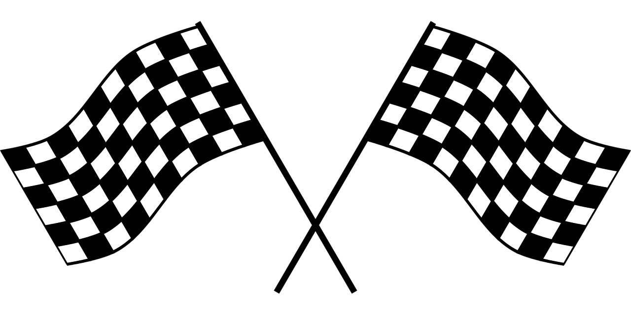 Checker Flag Race Checkered Flag PNG.