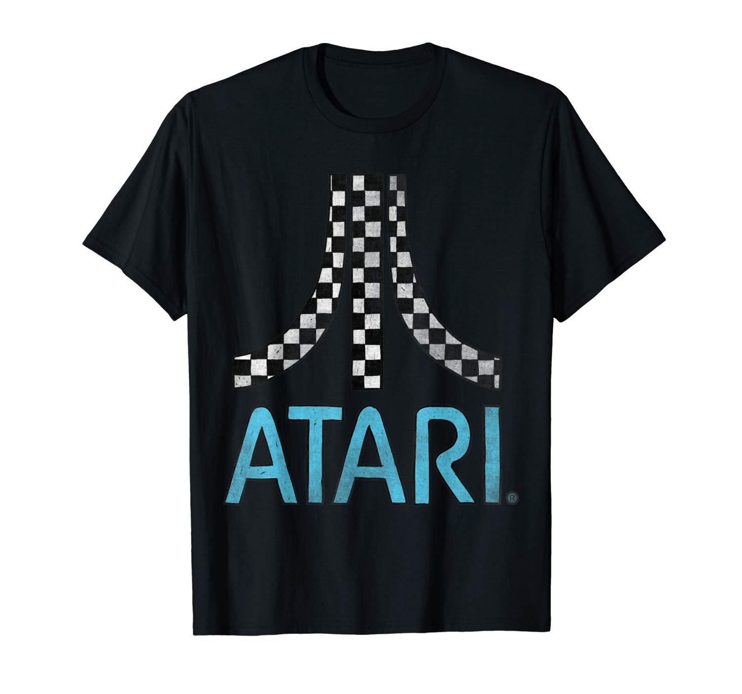 Amazon.com: Classic Atari Checkers Logo T.