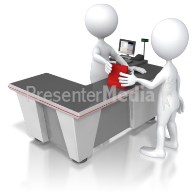 Checkout Counter Clipart.