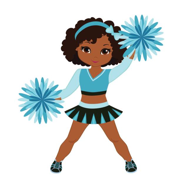 Best Young Black Cheerleaders Illustrations, Royalty.