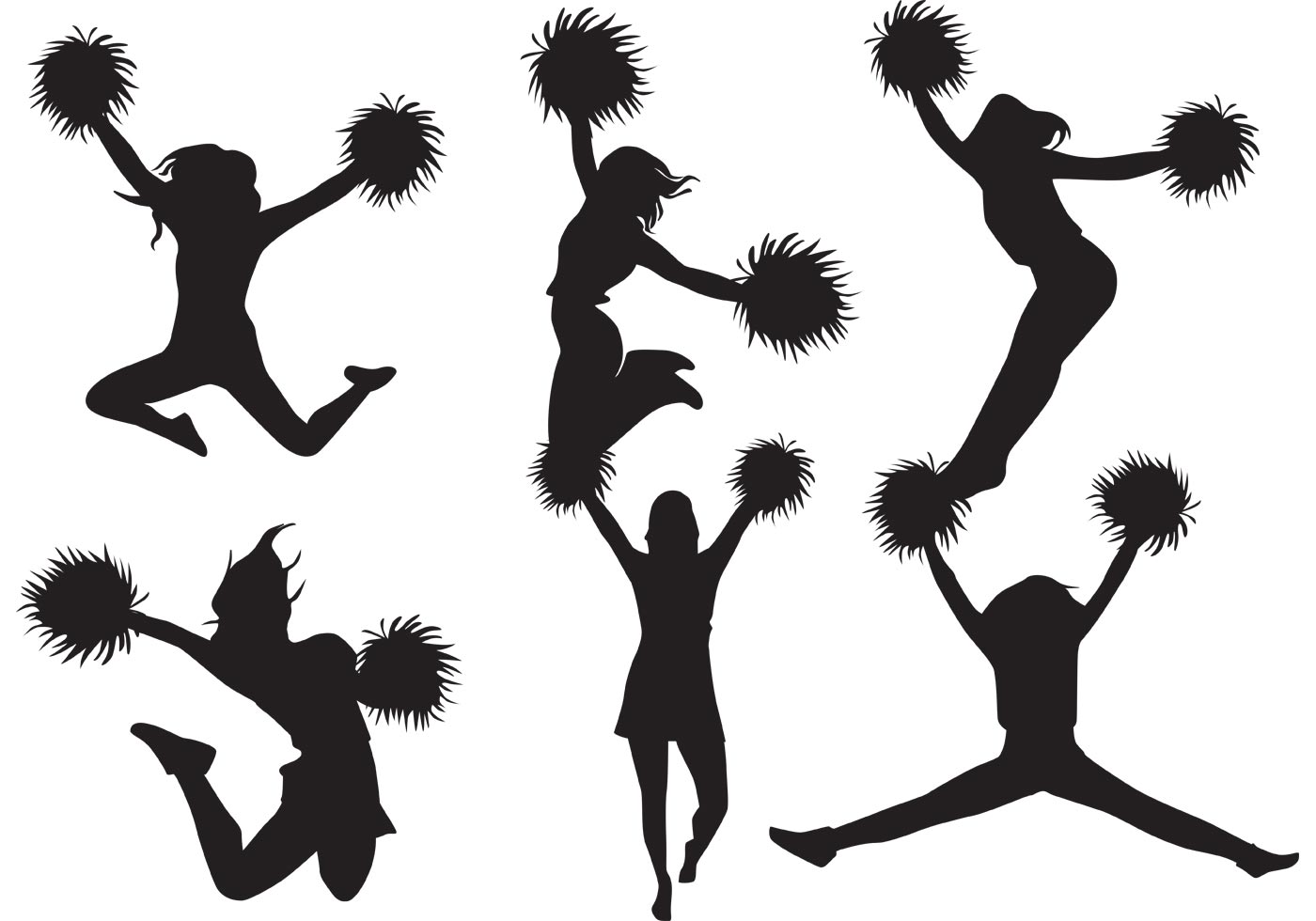 cheer silhouette clipart 20 free Cliparts | Download images on