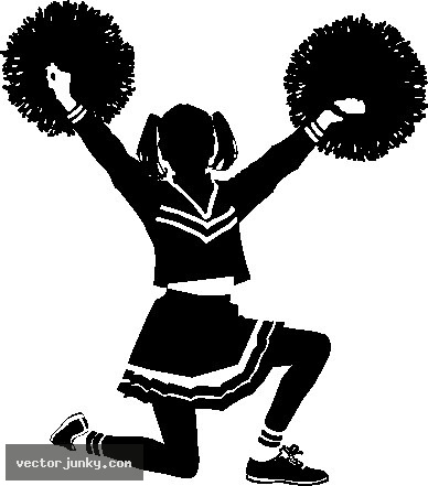 Cheerleader Clipart.