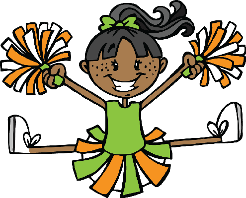 Cheerleader Image Clipart.