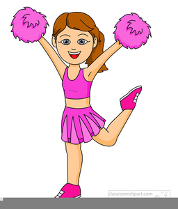 cheerleader with pom poms clipart 20 free Cliparts | Download images on ...