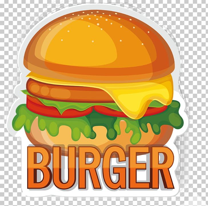 Hamburger Cheeseburger Fast Food Junk Food French Fries PNG, Clipart.