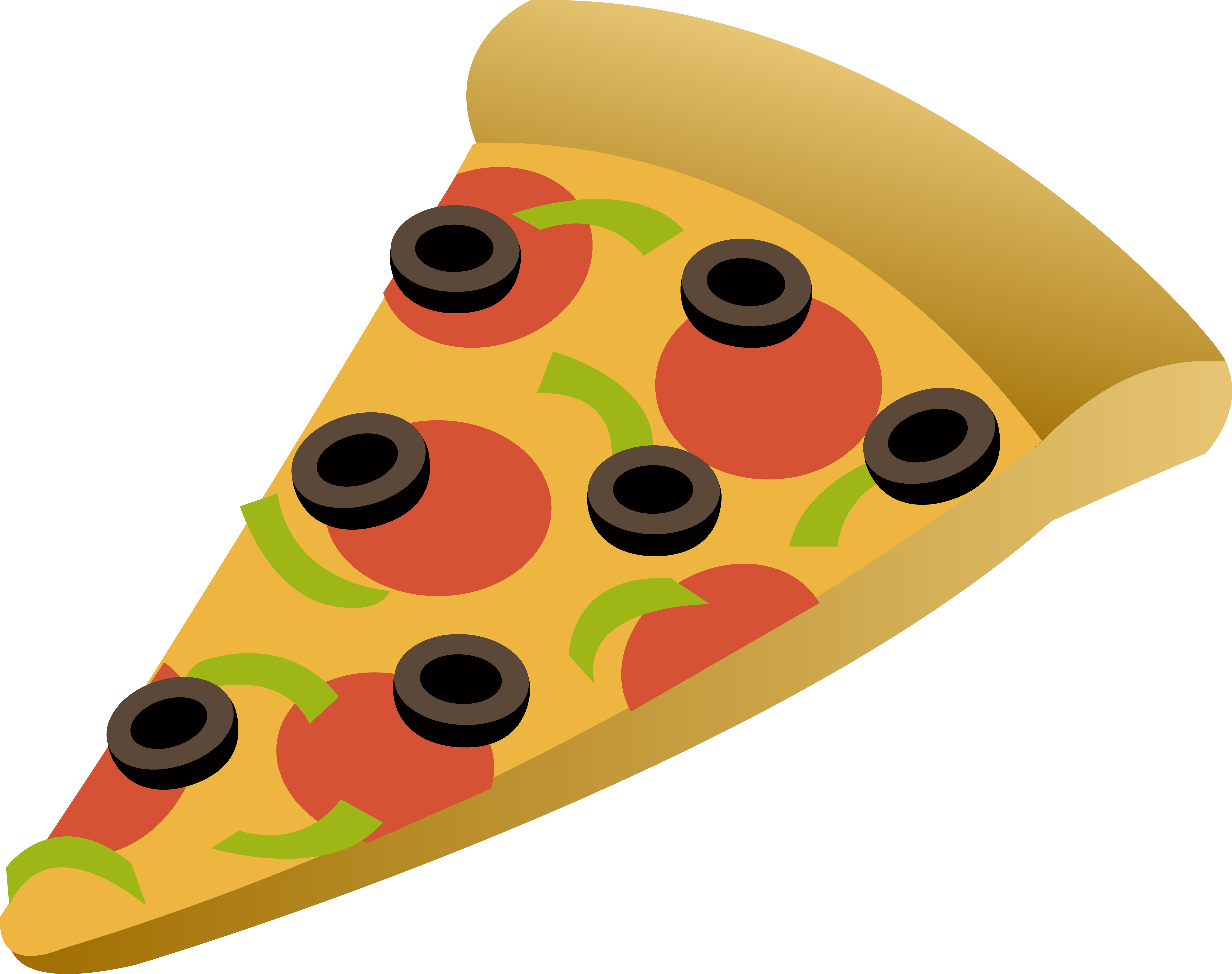 Pizza slice free clipart images 2.
