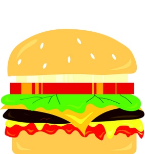 Cheeseburger Clip Art Hamburger.