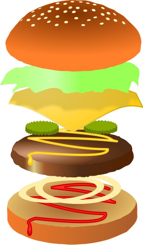 Cheeseburger Clip Art Hamburger.