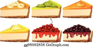 Cheesecake Clip Art.