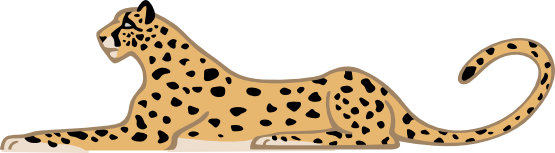 Cheetah clip art download.