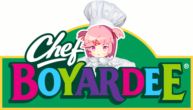 I found an Japanese exclusive logo for Chef Boyardee : DDLC.