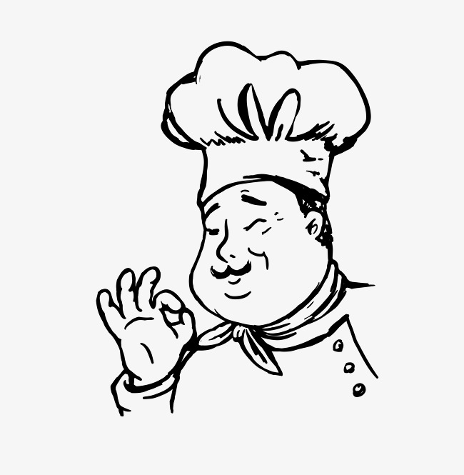 Black Chef PNG Transparent Black Chef.PNG Images..