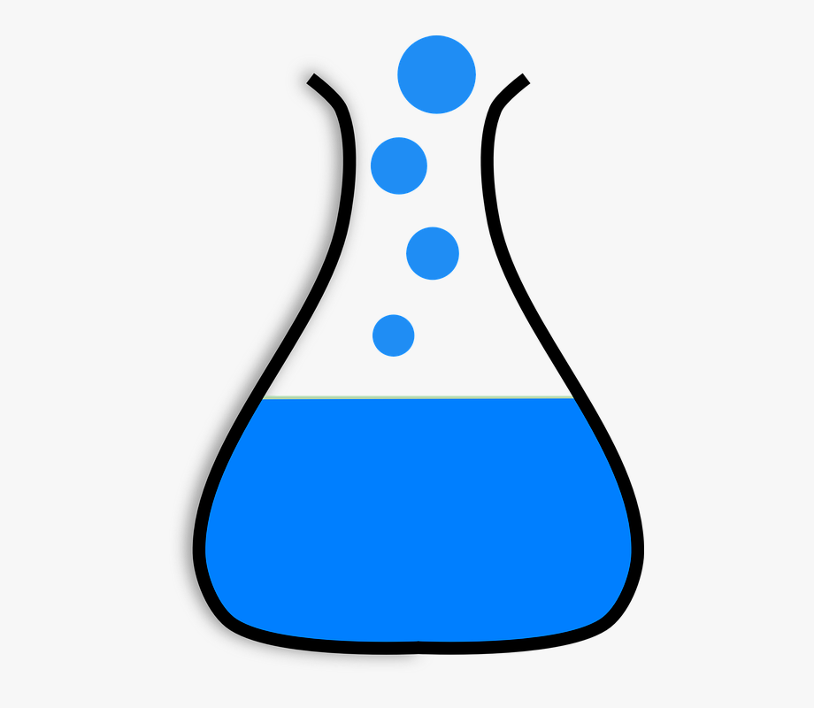 Clipart Of Chemical, Flask And Erlenmeyer Flask.