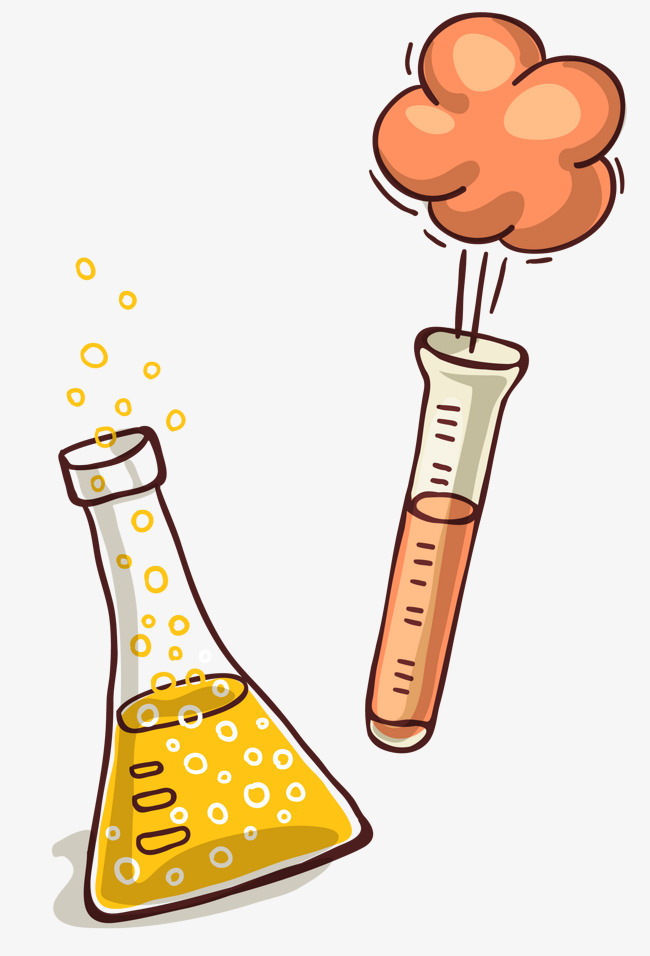 Chemistry Test Tubes Clipart.