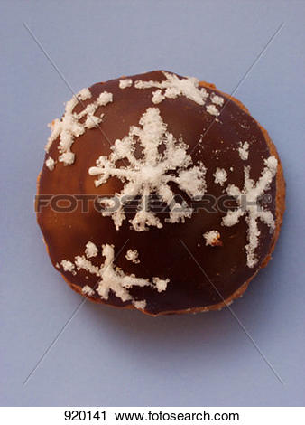 Stock Photography of Chocolate cookies with cherry filling 920141.