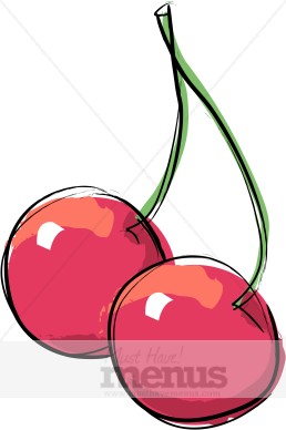 Cherries Clipart.