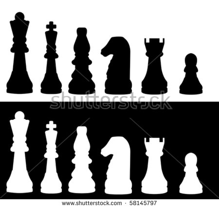 Chess Pieces Clipart Stock Images, Royalty.