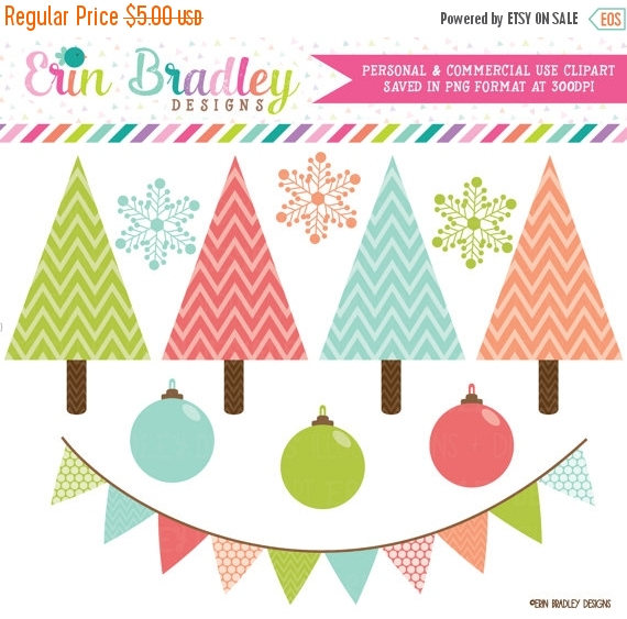 70% OFF SALE Holiday Clipart Clip Art Personal & Commercial Use.