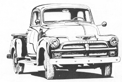 Chevy Pickup Truck Clipart.