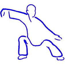 Tai chi clip art.