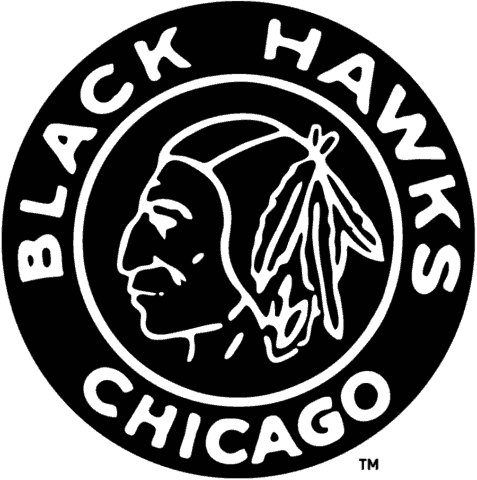 Chicago Blackhawks Logo History.