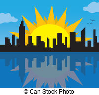 Chicago river Vector Clipart Royalty Free. 32 Chicago river clip.