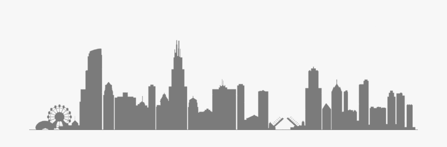 Chicago Skyline Buildings , Transparent Cartoon, Free.