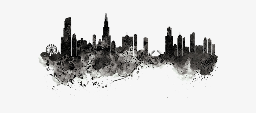 chicago skyline silhouette png 20 free Cliparts | Download images on