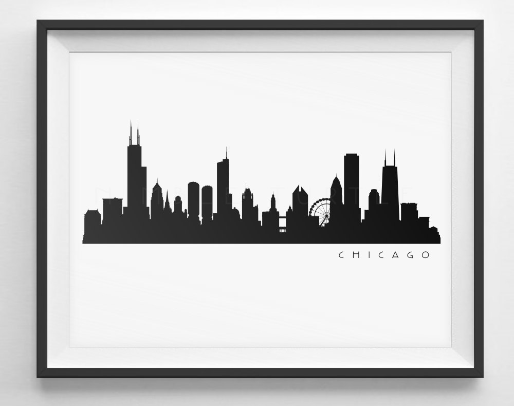 chicago skyline silhouette png 20 free Cliparts | Download images on