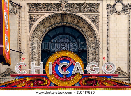 Chicago Theater Stock Images, Royalty.