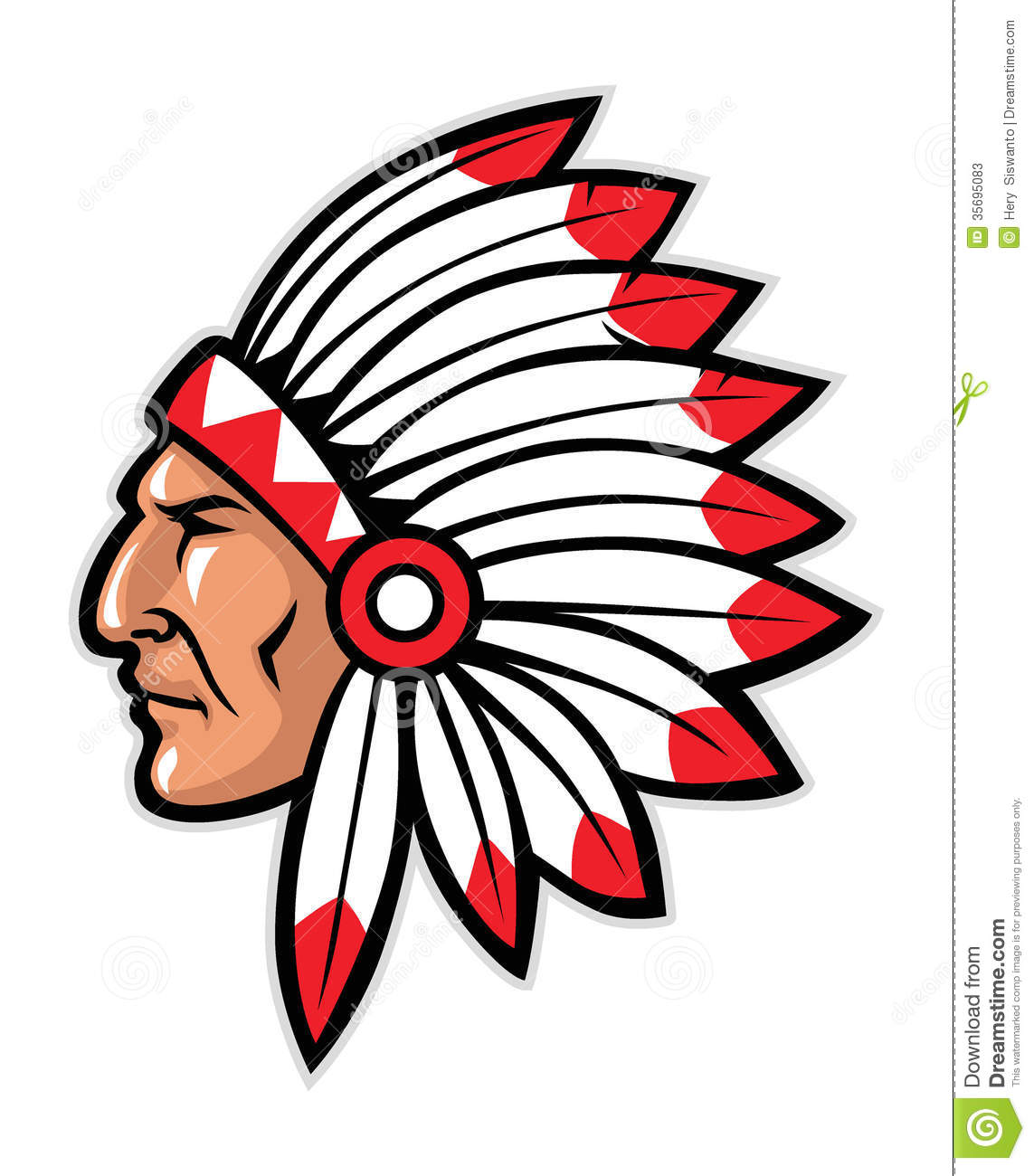 Chief Clip Art.