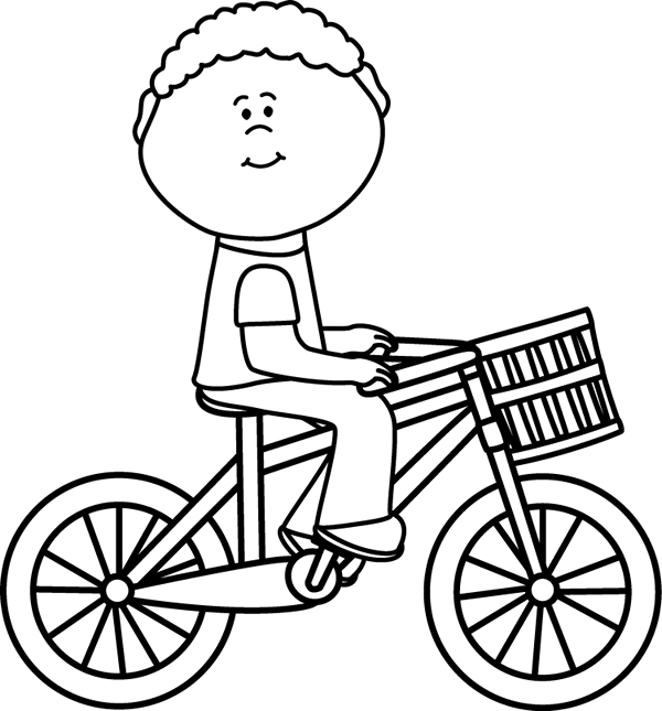 Boy On Bicycle Clip Art 20 Free Cliparts Download Images On