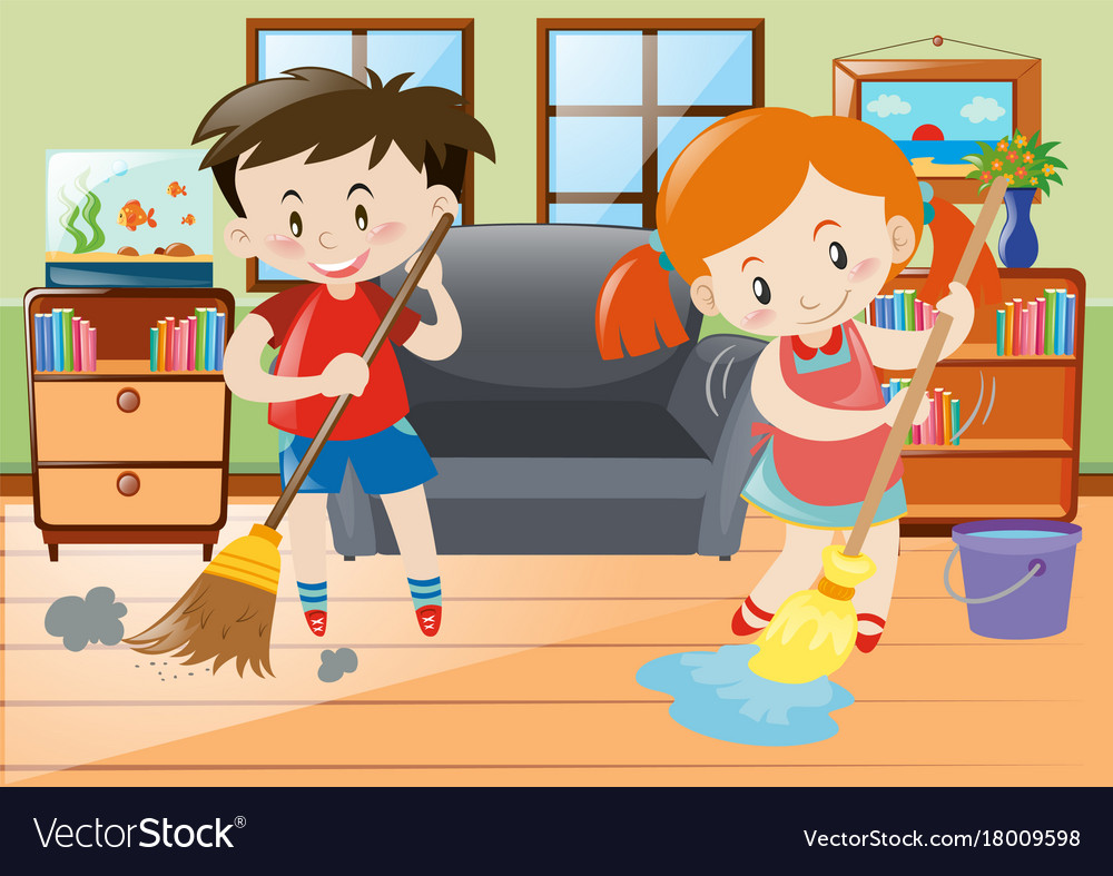 children-doing-household-chores-clipart-2-wikiclipart-images-and