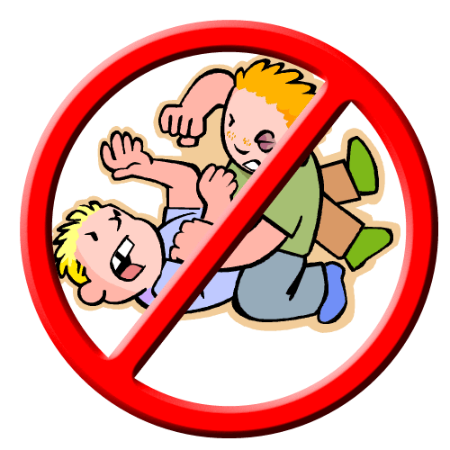 No Fighting Clipart.
