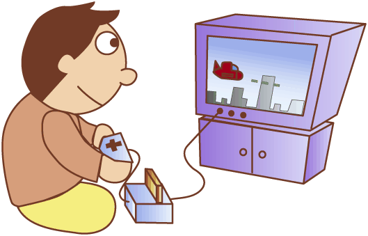 Boy playing video games clipart » Clipart Station.