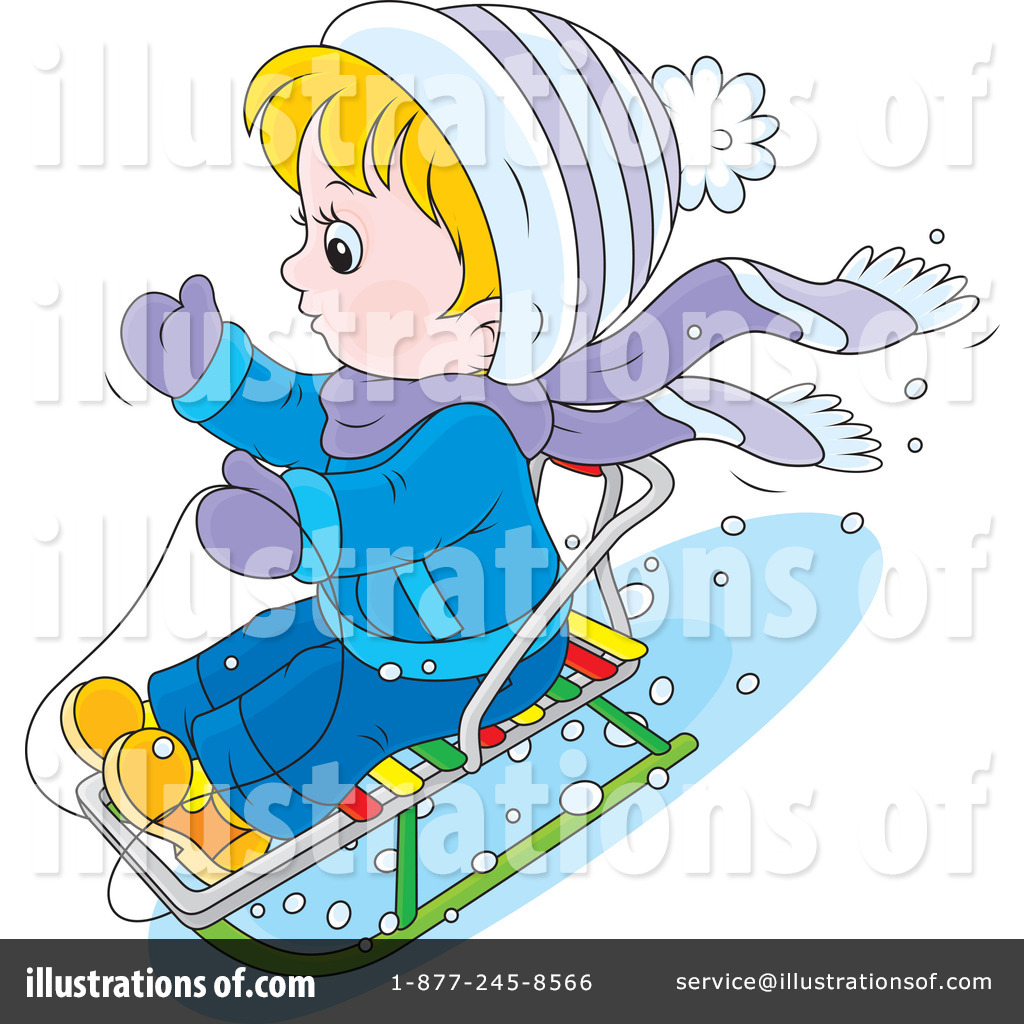 Sledding Clipart #1226306.