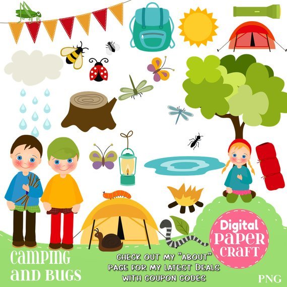 children camping clipart 20 free Cliparts | Download images on ...