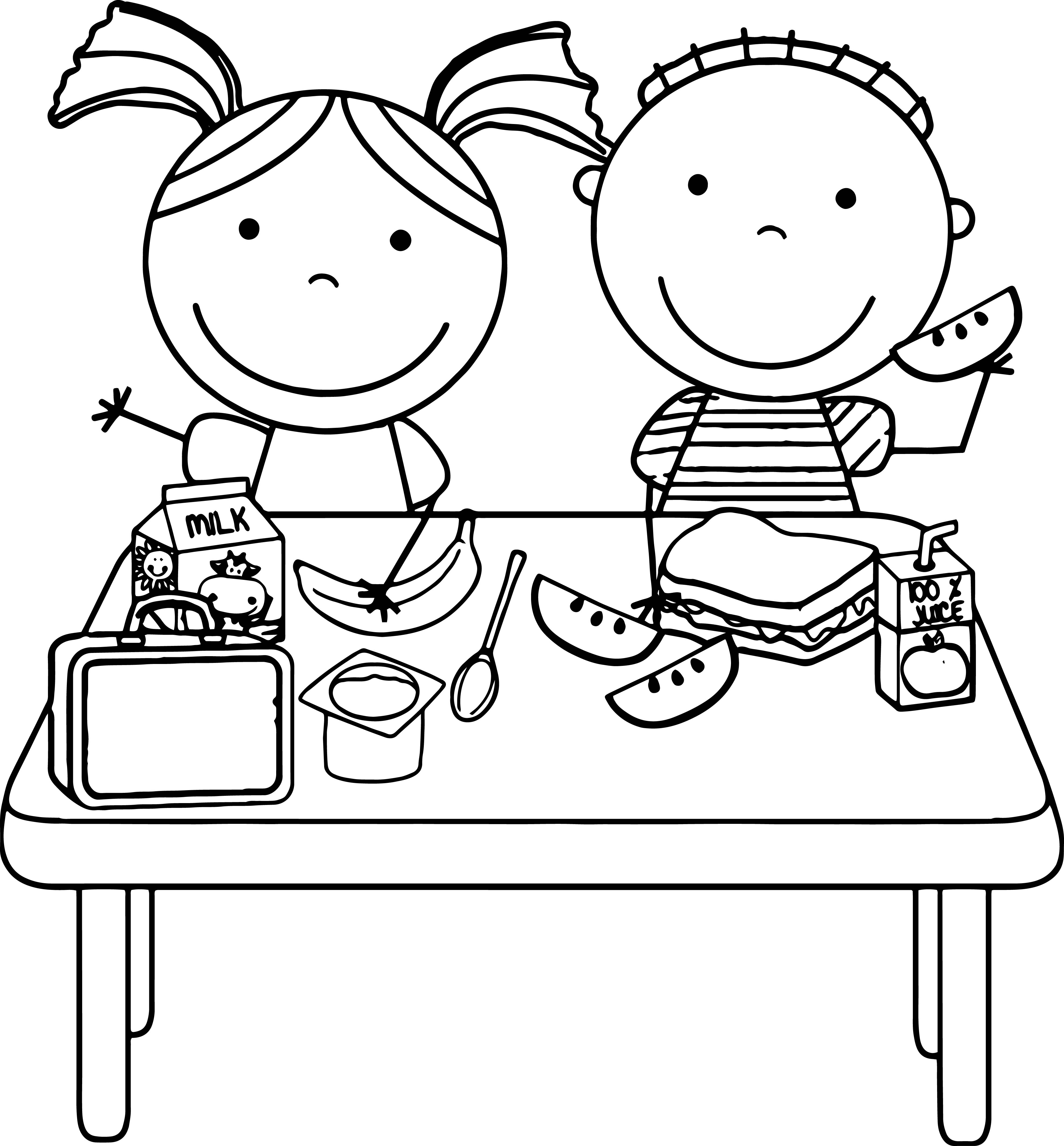 children eating clipart color page 20 free Cliparts | Download images