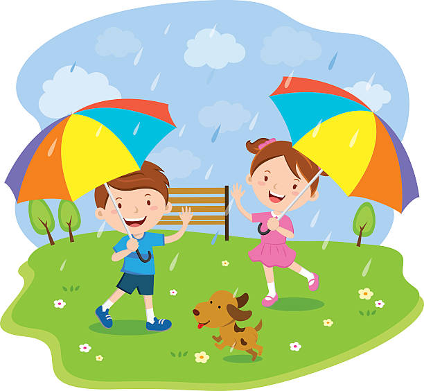 Lista 101+ Imagen Drawing Of Rainy Season For Children Lleno