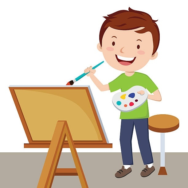 children painting clipart 20 free Cliparts | Download images on ...