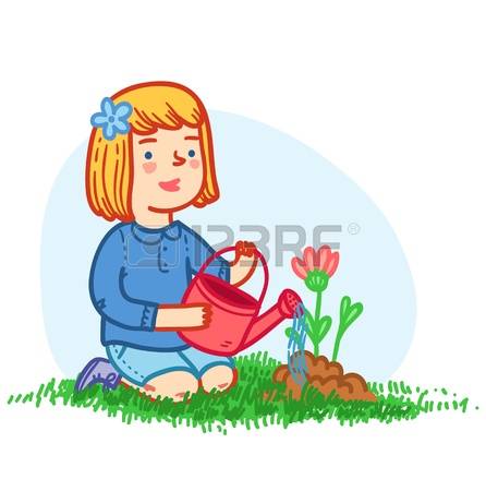 307 Children Planting Cliparts, Stock Vector And Royalty Free.