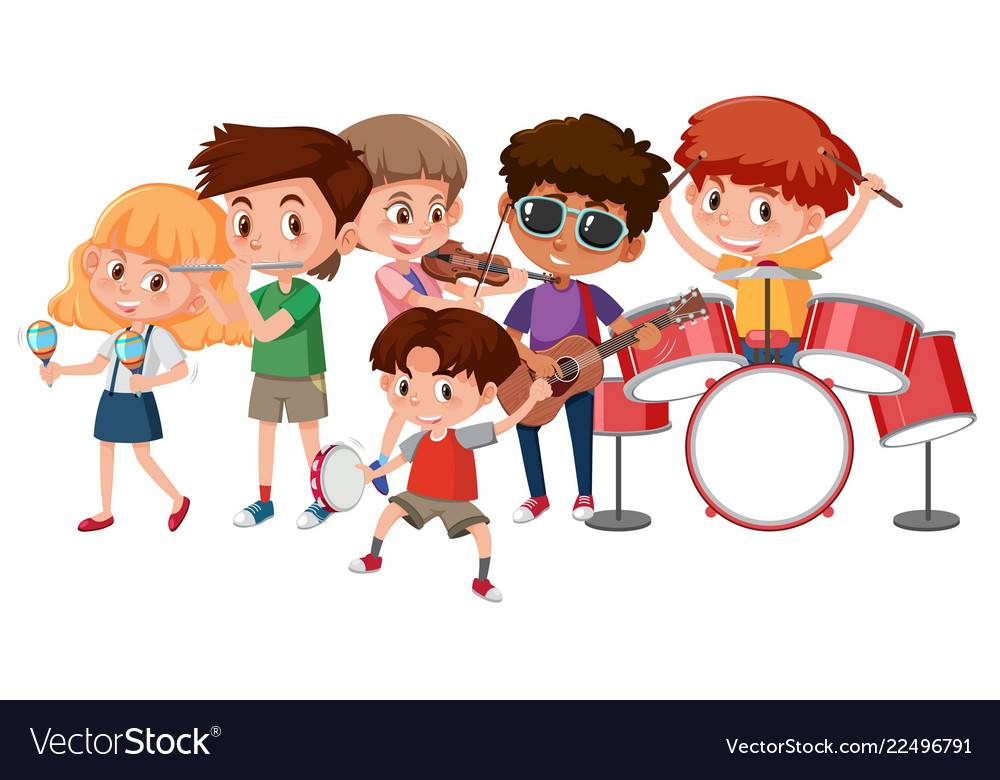 children playing instruments clipart 20 free Cliparts | Download images ...