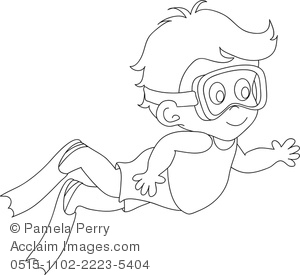 children swimming clipart black and white 20 free Cliparts | Download
