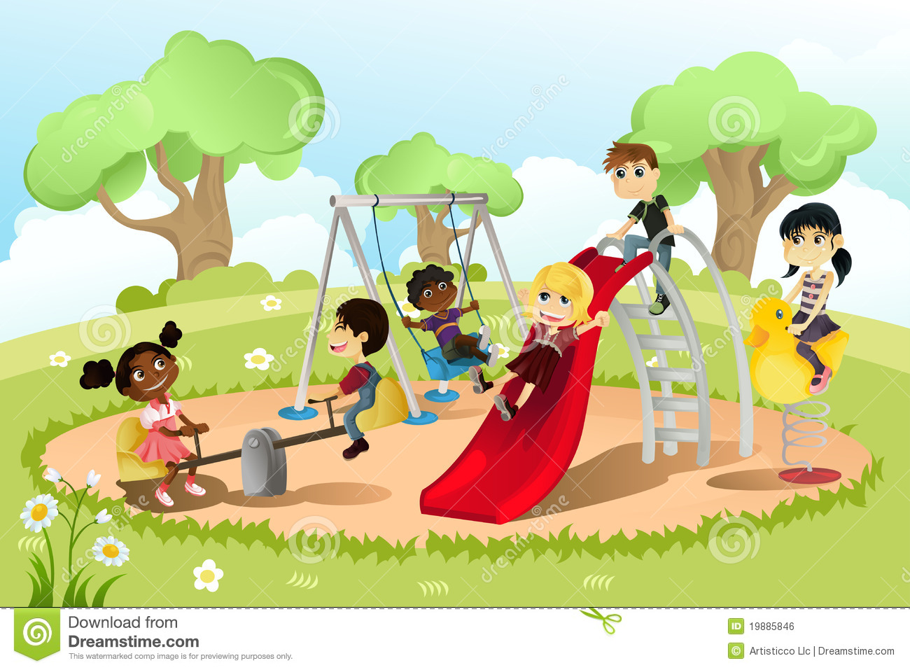 Childrens Playground Clipart 20 Free Cliparts Download Images On