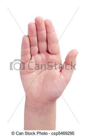 Stock Images of Open palm.