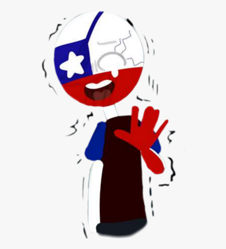 sticker #countryhumans #chile.