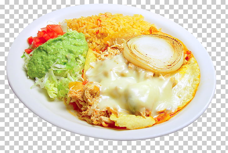 Mexican cuisine Vegetarian cuisine Chalupa Chilaquiles.
